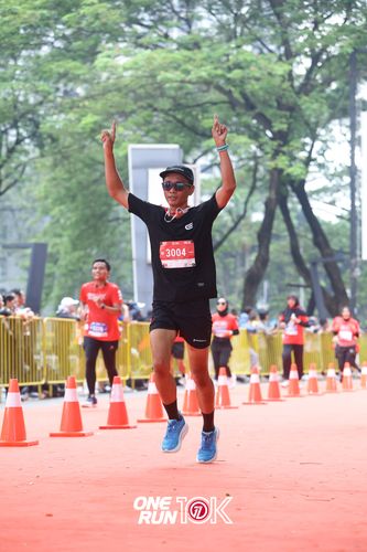 Race photo from ONE RUN 10K 2025
