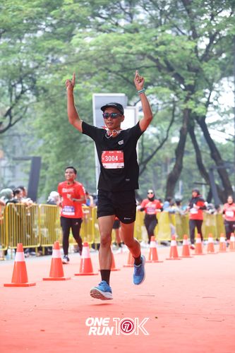 Race photo from ONE RUN 10K 2025