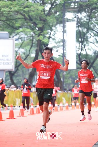 Race photo from ONE RUN 10K 2025