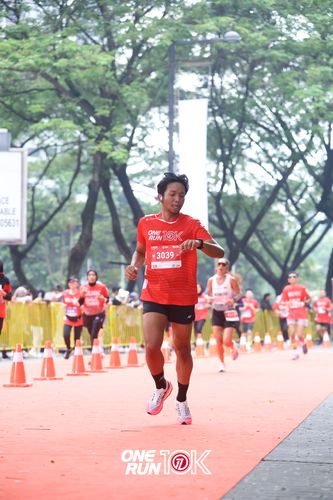 Race photo from ONE RUN 10K 2025