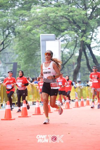 Race photo from ONE RUN 10K 2025