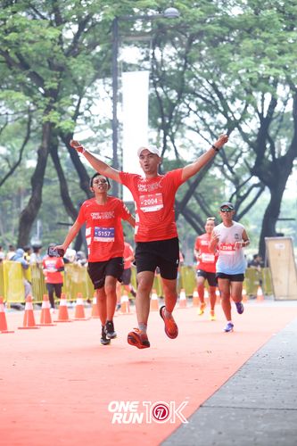 Race photo from ONE RUN 10K 2025