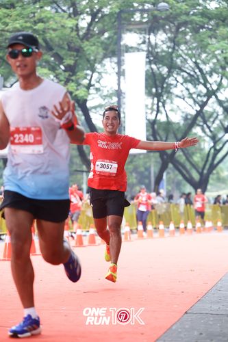 Race photo from ONE RUN 10K 2025