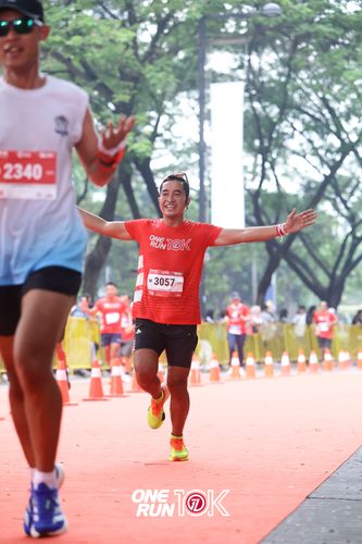 Race photo from ONE RUN 10K 2025