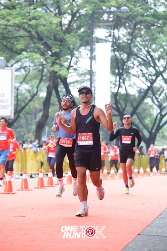 Race photo from ONE RUN 10K 2025