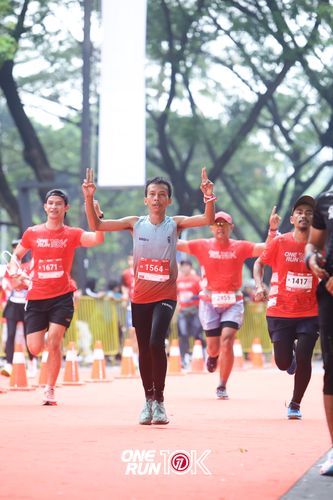 Race photo from ONE RUN 10K 2025