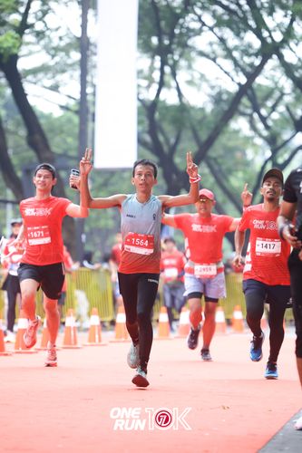 Race photo from ONE RUN 10K 2025