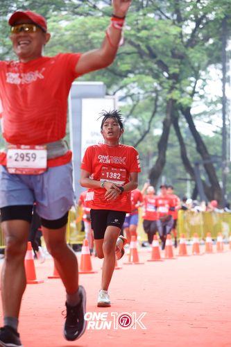 Race photo from ONE RUN 10K 2025