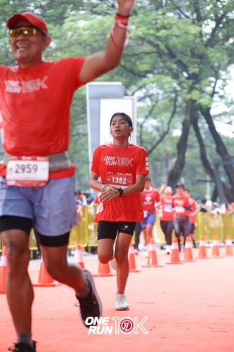Race photo from ONE RUN 10K 2025