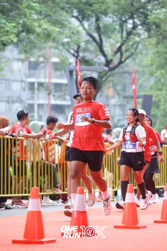 Race photo from ONE RUN 10K 2025