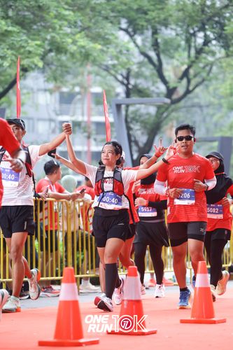 Race photo from ONE RUN 10K 2025