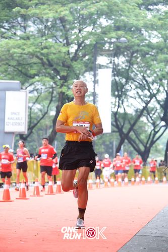 Race photo from ONE RUN 10K 2025