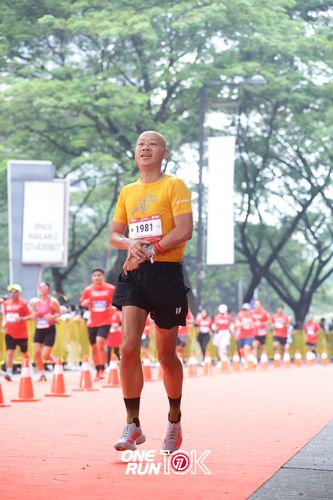 Race photo from ONE RUN 10K 2025