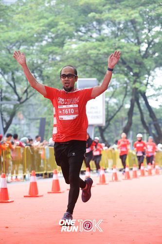 Race photo from ONE RUN 10K 2025