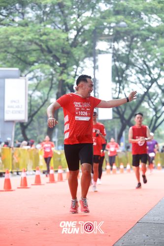 Race photo from ONE RUN 10K 2025