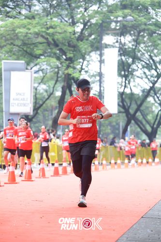 Race photo from ONE RUN 10K 2025