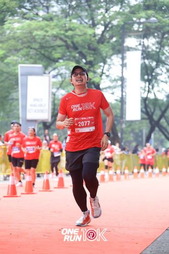 Race photo from ONE RUN 10K 2025