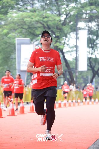 Race photo from ONE RUN 10K 2025