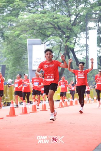 Race photo from ONE RUN 10K 2025
