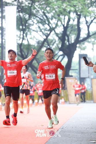 Race photo from ONE RUN 10K 2025