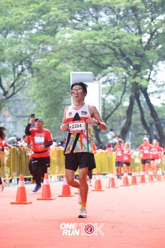 Race photo from ONE RUN 10K 2025