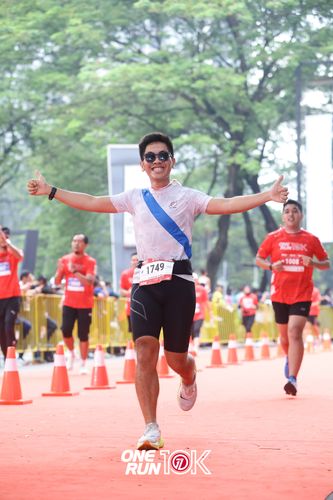 Race photo from ONE RUN 10K 2025