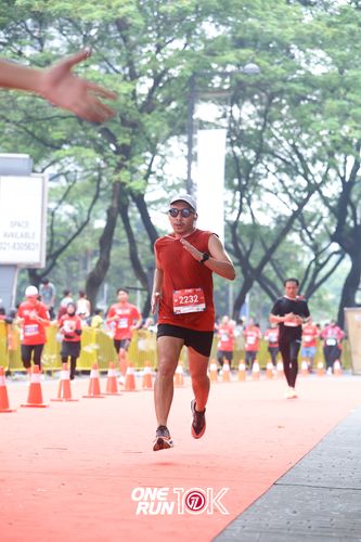 Race photo from ONE RUN 10K 2025