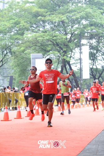 Race photo from ONE RUN 10K 2025