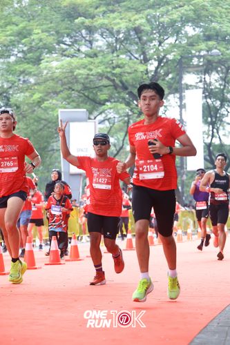 Race photo from ONE RUN 10K 2025
