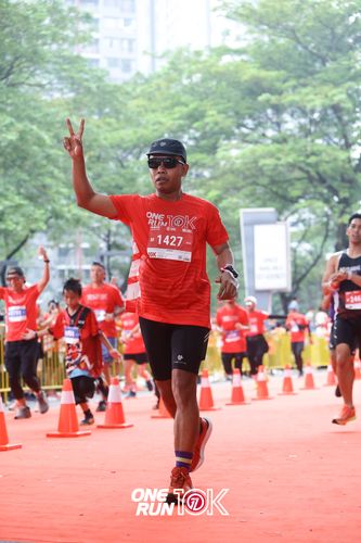 Race photo from ONE RUN 10K 2025