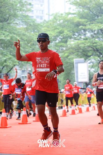 Race photo from ONE RUN 10K 2025