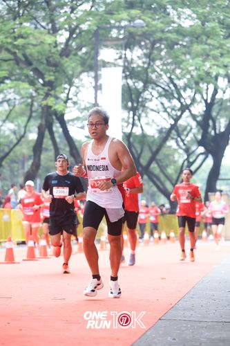 Race photo from ONE RUN 10K 2025