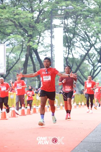 Race photo from ONE RUN 10K 2025