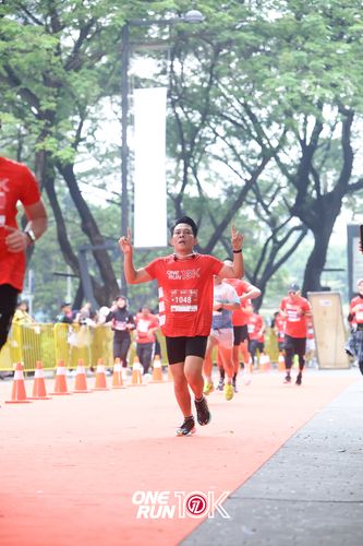 Race photo from ONE RUN 10K 2025