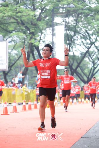 Race photo from ONE RUN 10K 2025