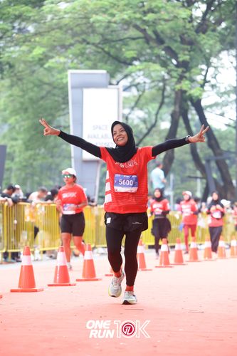 Race photo from ONE RUN 10K 2025