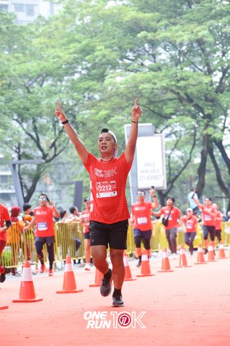 Race photo from ONE RUN 10K 2025