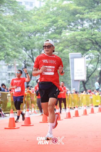 Race photo from ONE RUN 10K 2025