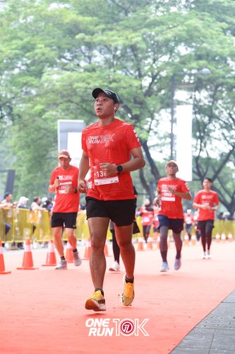 Race photo from ONE RUN 10K 2025