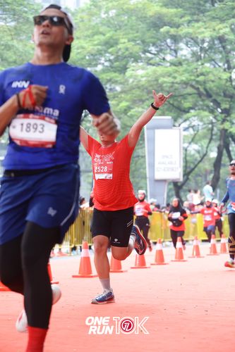 Race photo from ONE RUN 10K 2025
