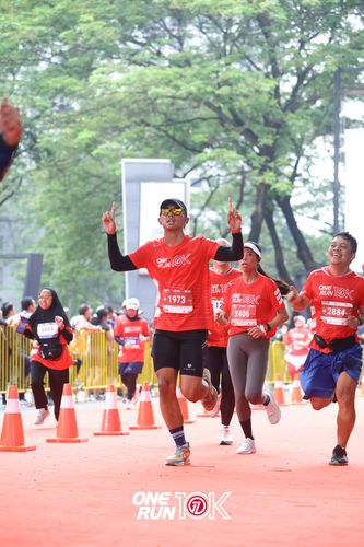 Race photo from ONE RUN 10K 2025