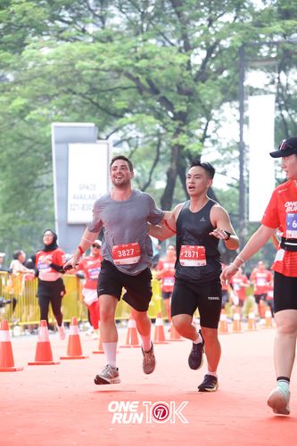 Race photo from ONE RUN 10K 2025