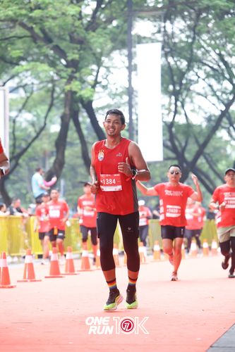 Race photo from ONE RUN 10K 2025