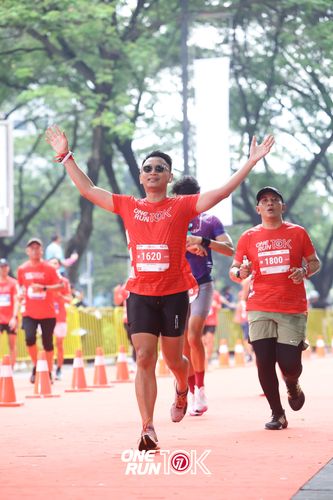 Race photo from ONE RUN 10K 2025