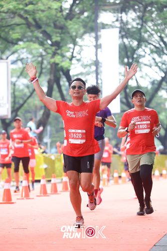 Race photo from ONE RUN 10K 2025