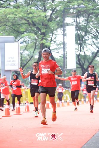 Race photo from ONE RUN 10K 2025