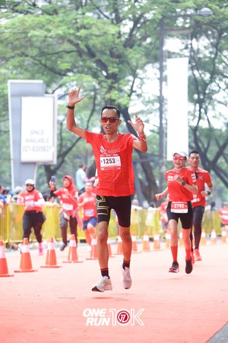 Race photo from ONE RUN 10K 2025