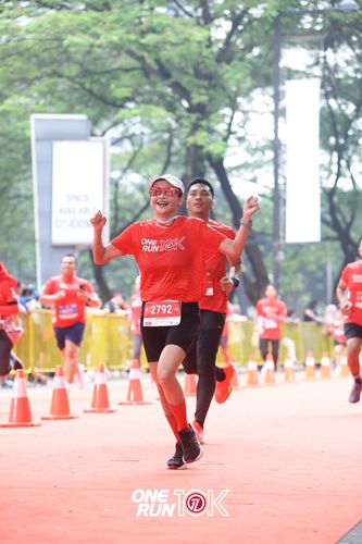 Race photo from ONE RUN 10K 2025