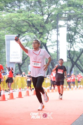 Race photo from ONE RUN 10K 2025