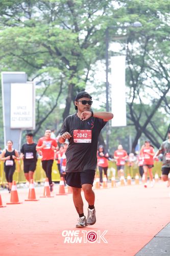 Race photo from ONE RUN 10K 2025